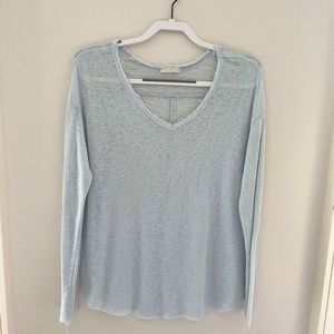 Long Sleeve Light Blue Shirt